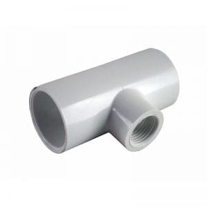 PVC Faucet Tee 20x20x20mm Thread 402-007